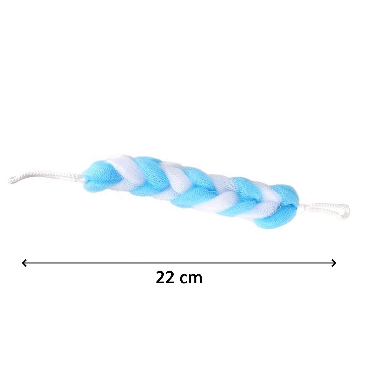 Hanging Bath Shower Long Loofah Sponge Pouf Body Scrubber Small Size (Pack Of 6) - Happy Price - Image 4