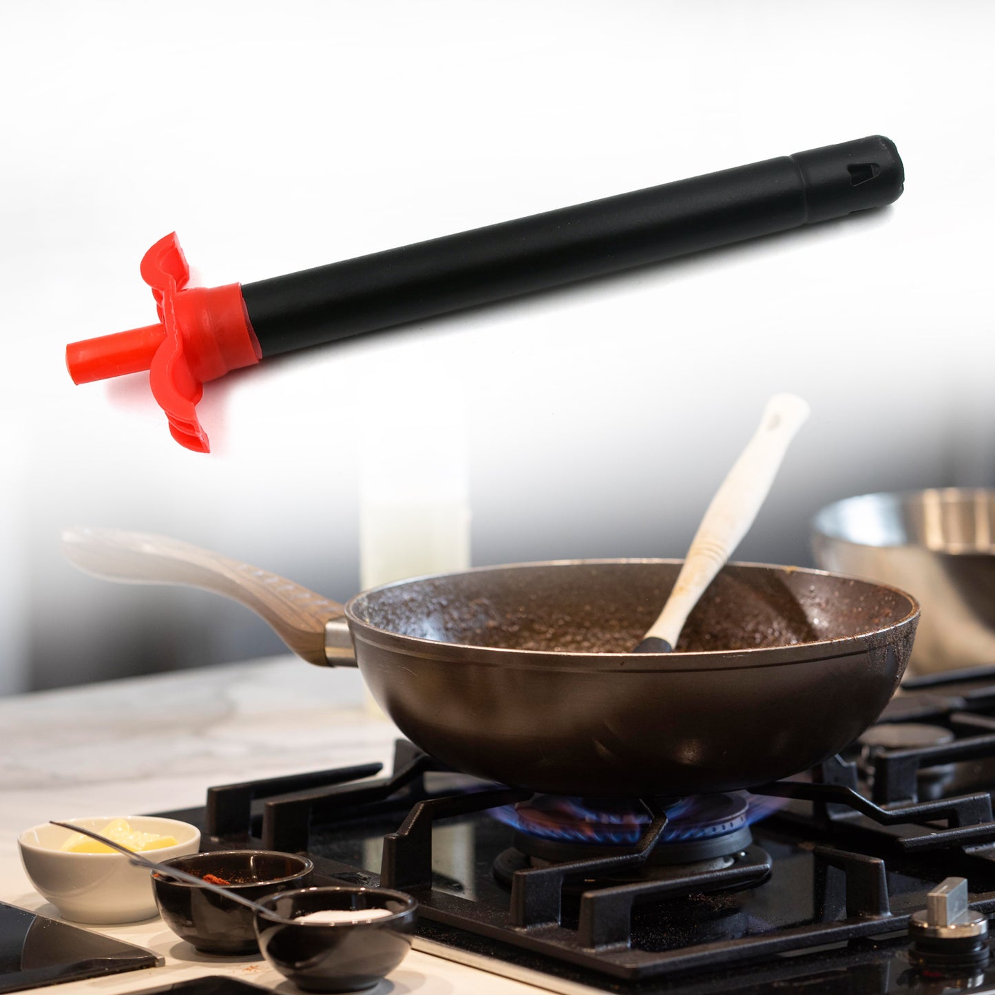 Stainless Steel Gas Lighter For Kitchen Gas Stove Long Lasting Unbreakable Lighters For Gas Stoves Restaurants  Kitchen (1 Pc) - Happy Price - Image 5
