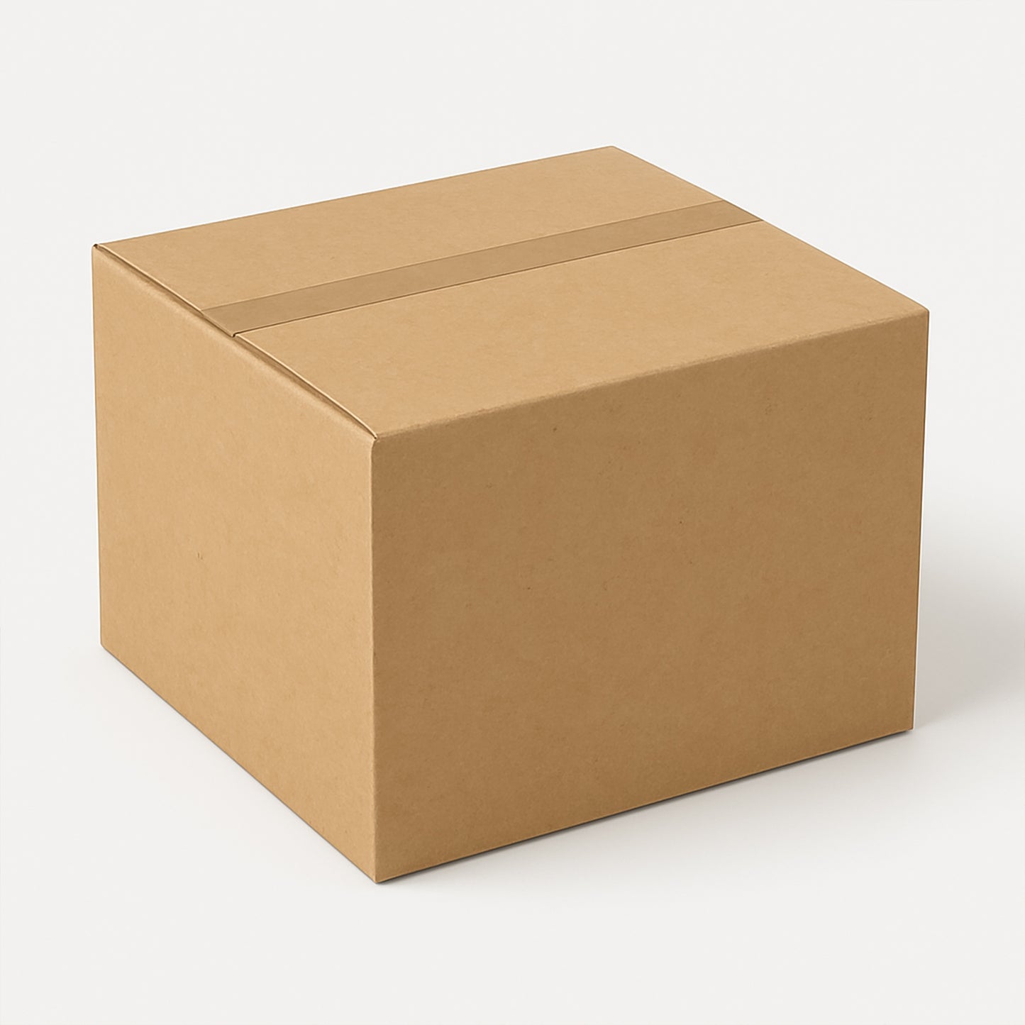Durable Brown Corrugated Packaging Box - 17x26x26 Cm, 1 Pc
