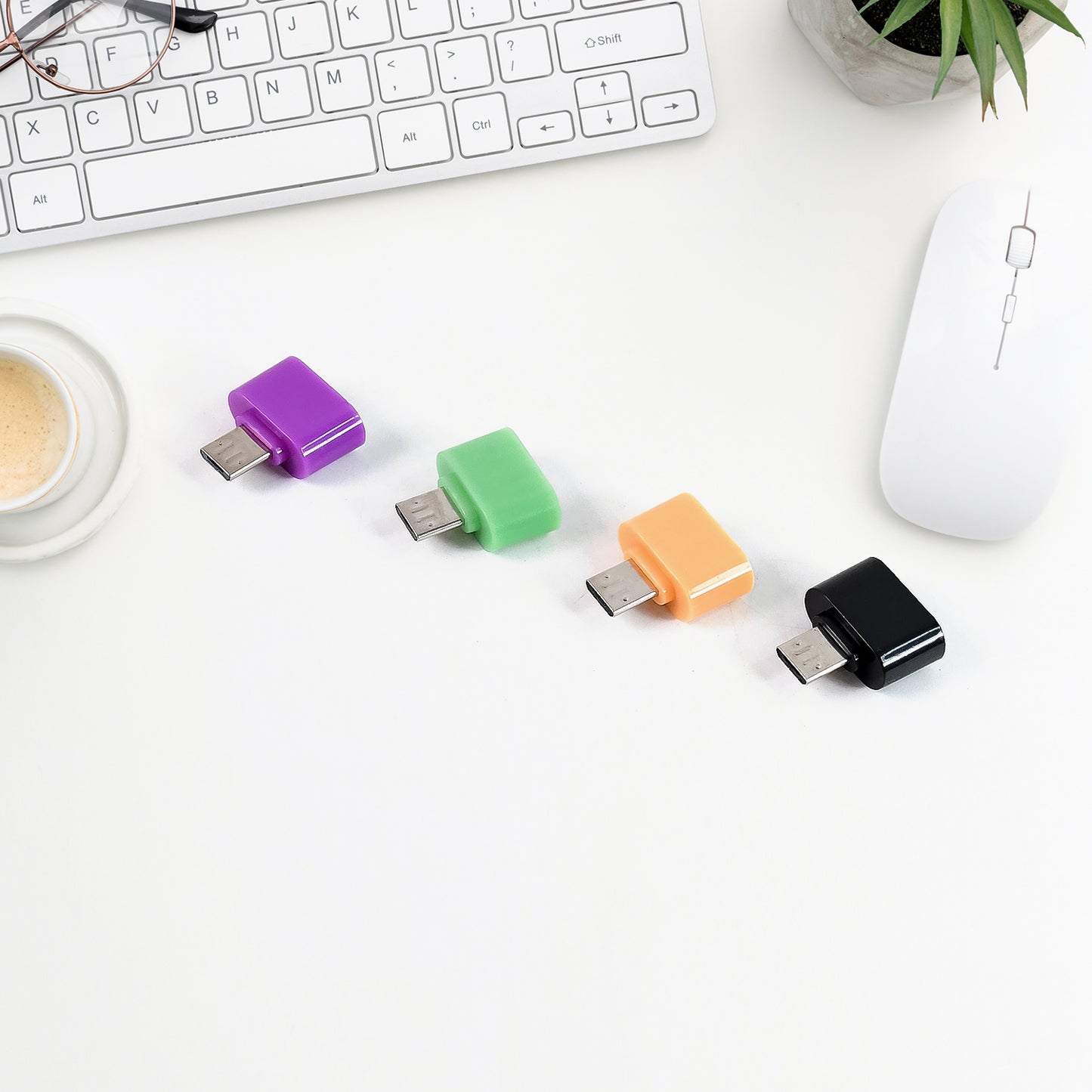 Micro Usb Otg Adapter Converter (10 Pcs Set) - Happy Price - Image 3