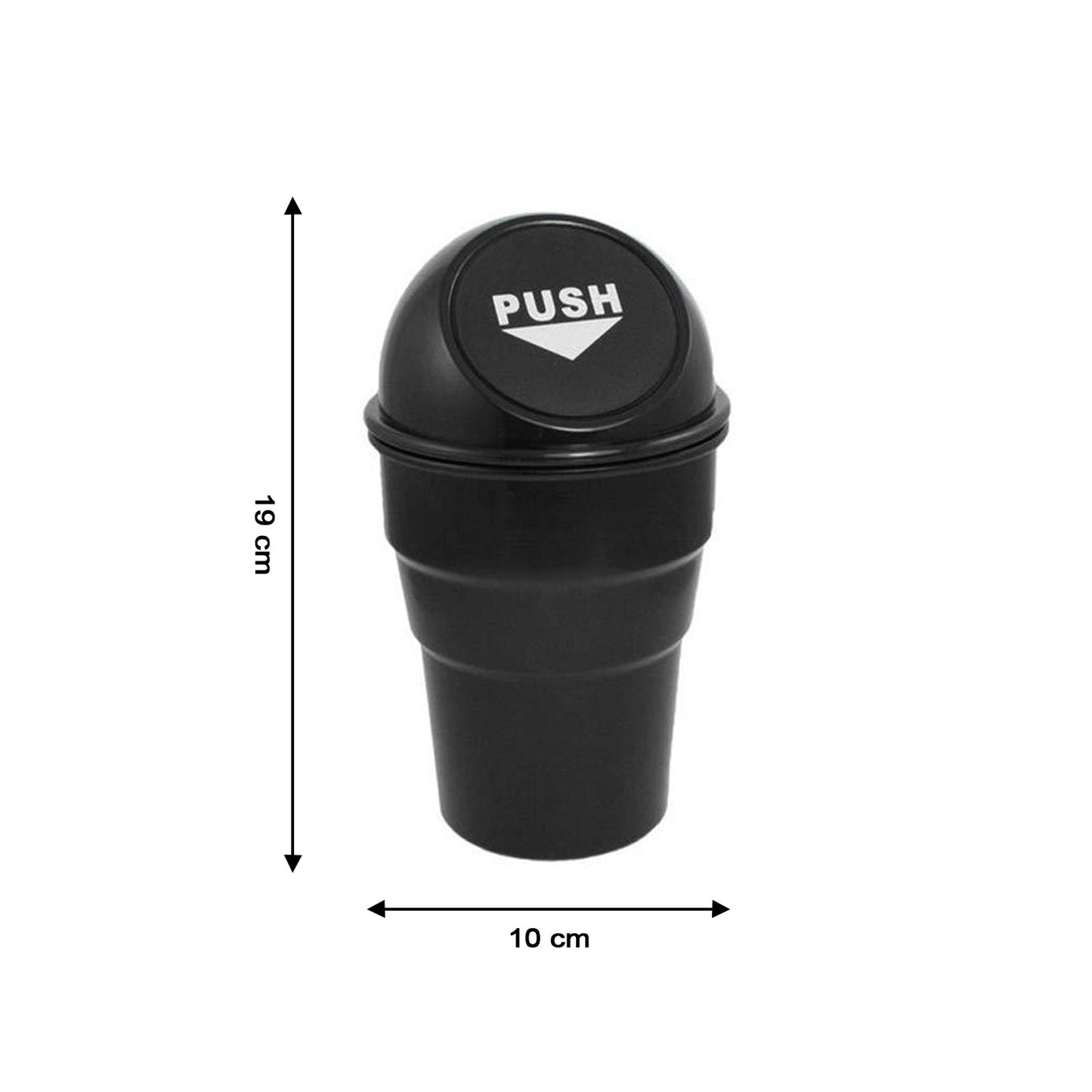 B Car Dustbin Widely Used In Many Kinds Of Places Like Offices Household Cars Hospitals Etc. For Storing Garbage And All Rough Stuffs. - Happy Price - Image 4