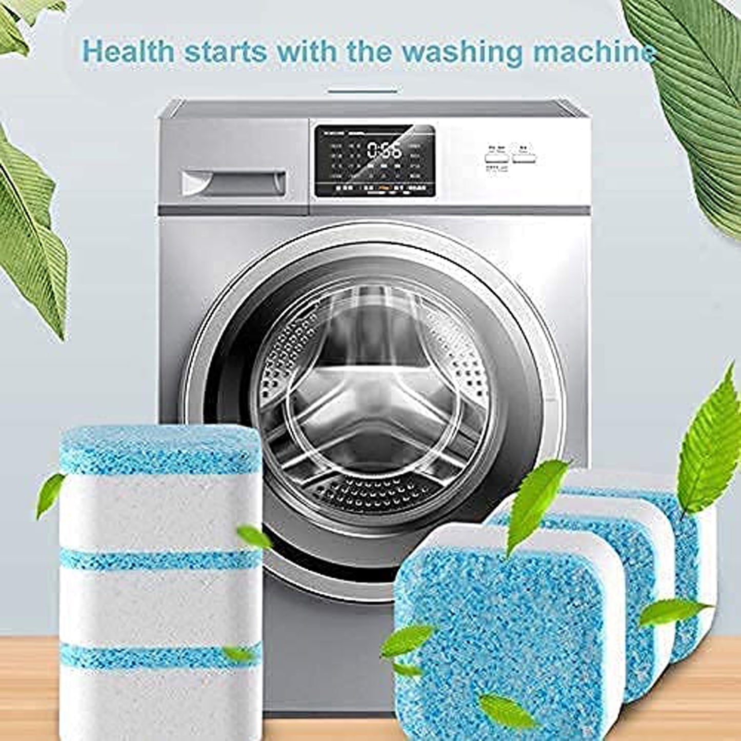 Washing Machine Effervescent Tablet For All Companys Front And Top Load Machine Tablet For Perfectly Cleaning Of Tub  Drum Stain Remover Washer Cleaner - Happy Price - Image 5