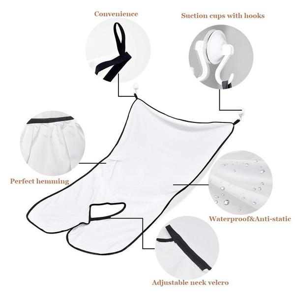 Beard Apron Hair Clippings Catcher Grooming Bib - Happy Price - Image 4