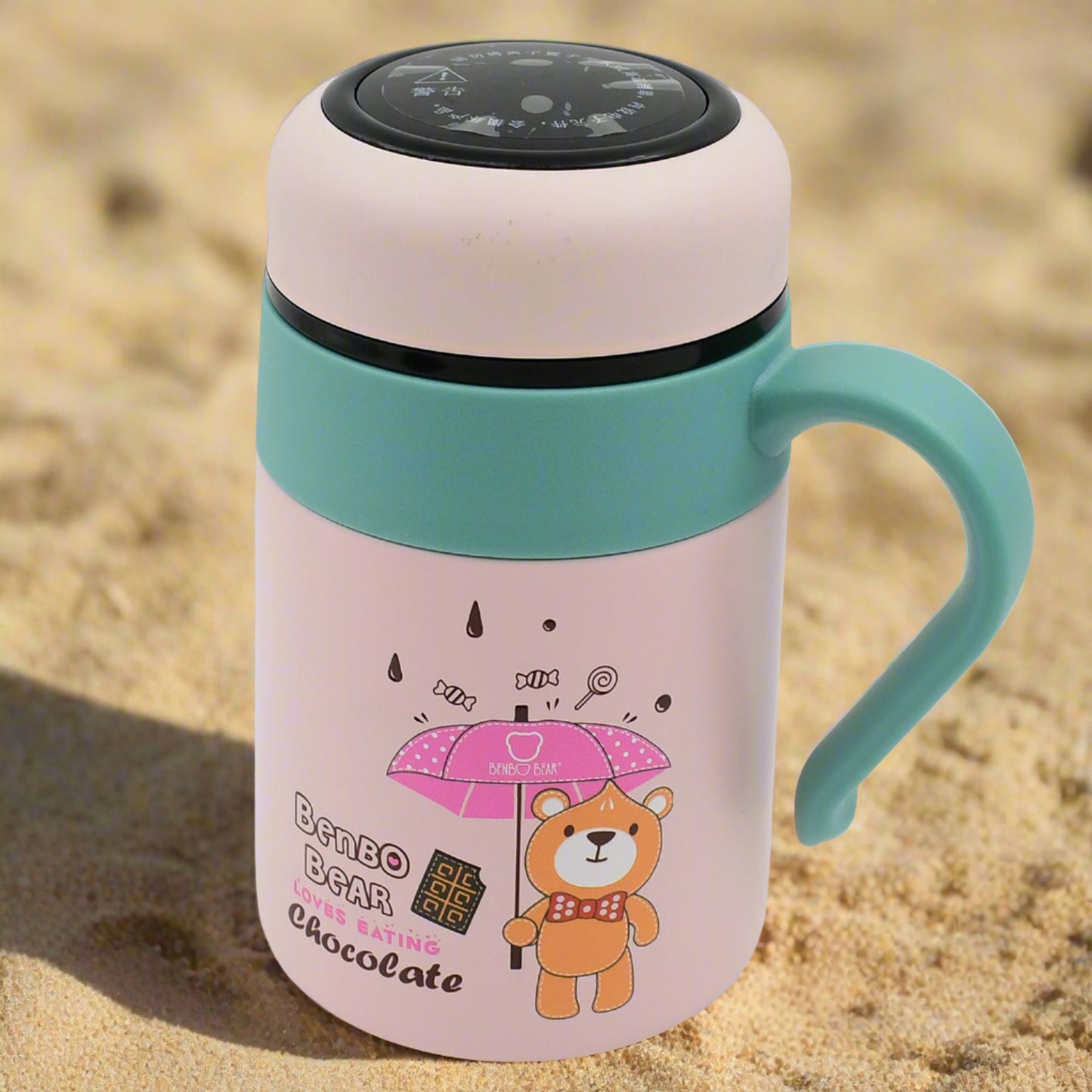 Smart Vacuum Insulated Water Bottle With Led Temperature Display  Gift Color Box (600 Ml Approx) - Happy Price - Image 2
