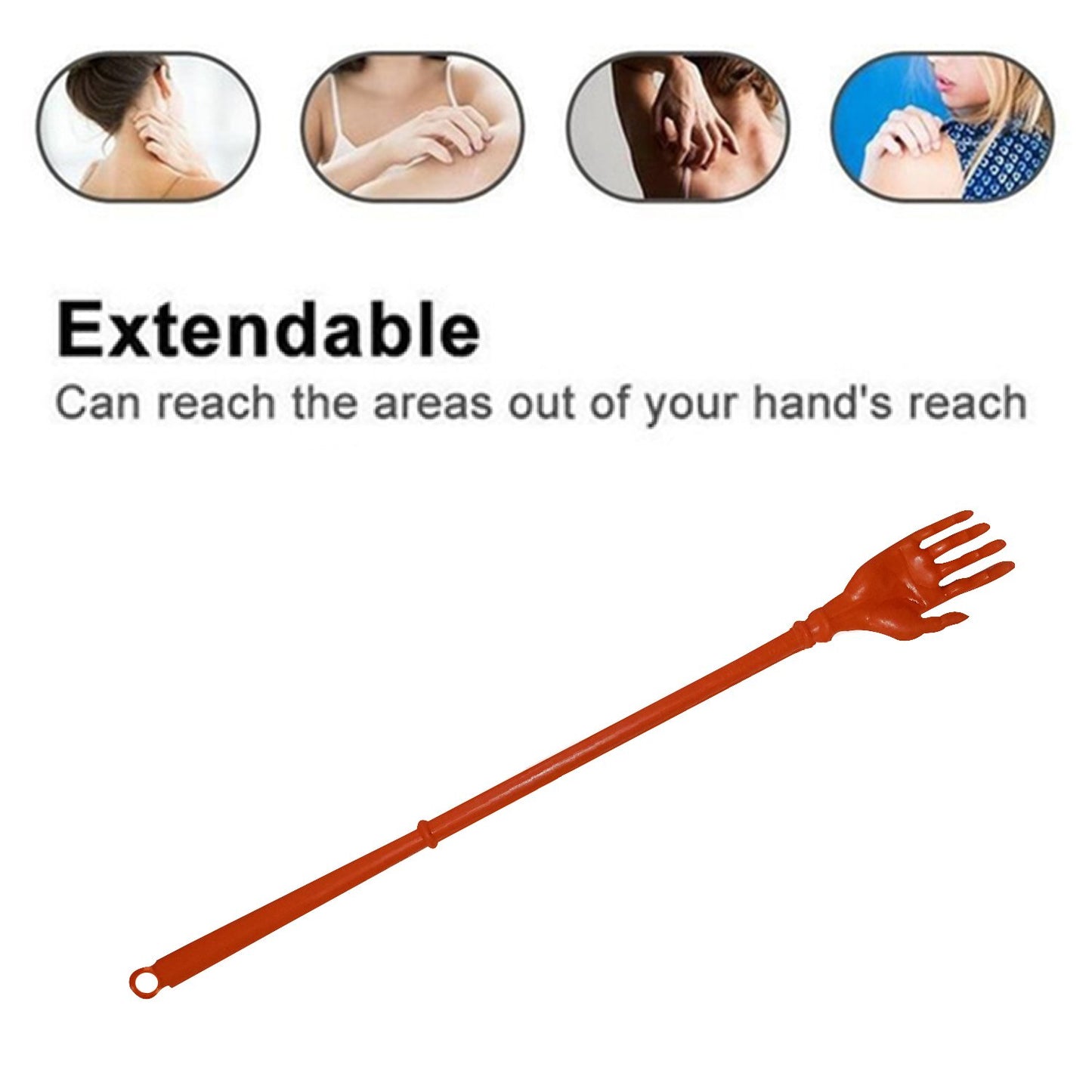 Khujli Stick Plastic Back Body Itch Scratcher Rod And Massage Stick - Happy Price - Image 4