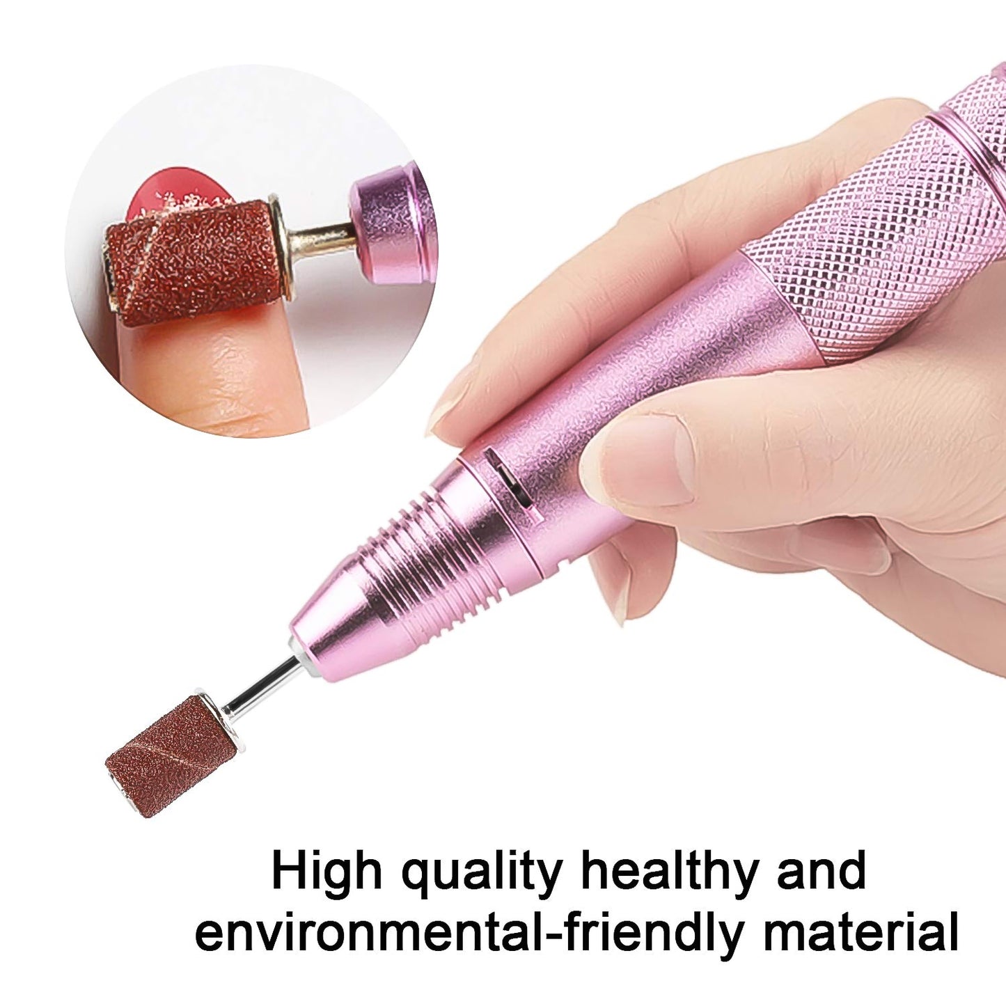 Nail Drill Sanding Band Machine Replacement Bits Pedicure Tool (10 Pcs Set) - Happy Price - Image 5