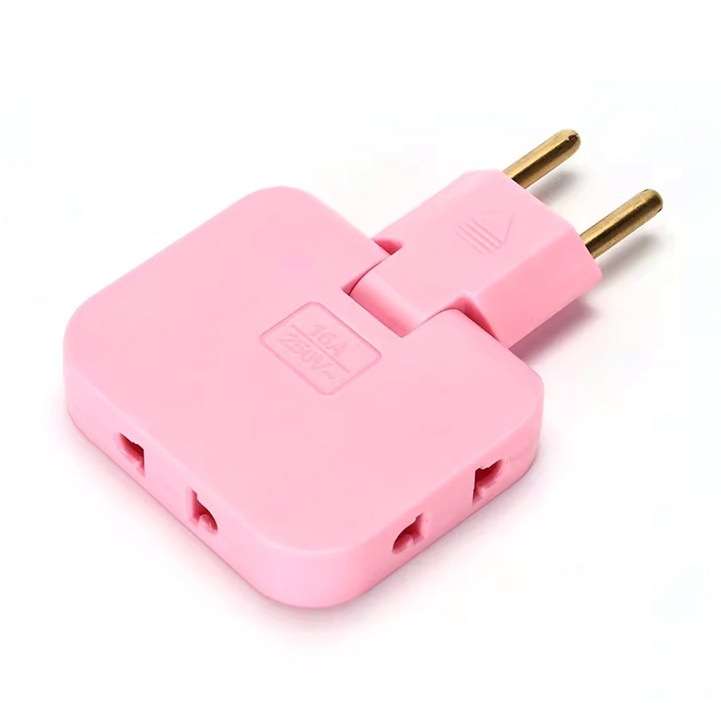 Wireless 3 In 1 Foldable Wall Plug Adapter  Socket  Converter (1 Pc) - Happy Price - Image 2