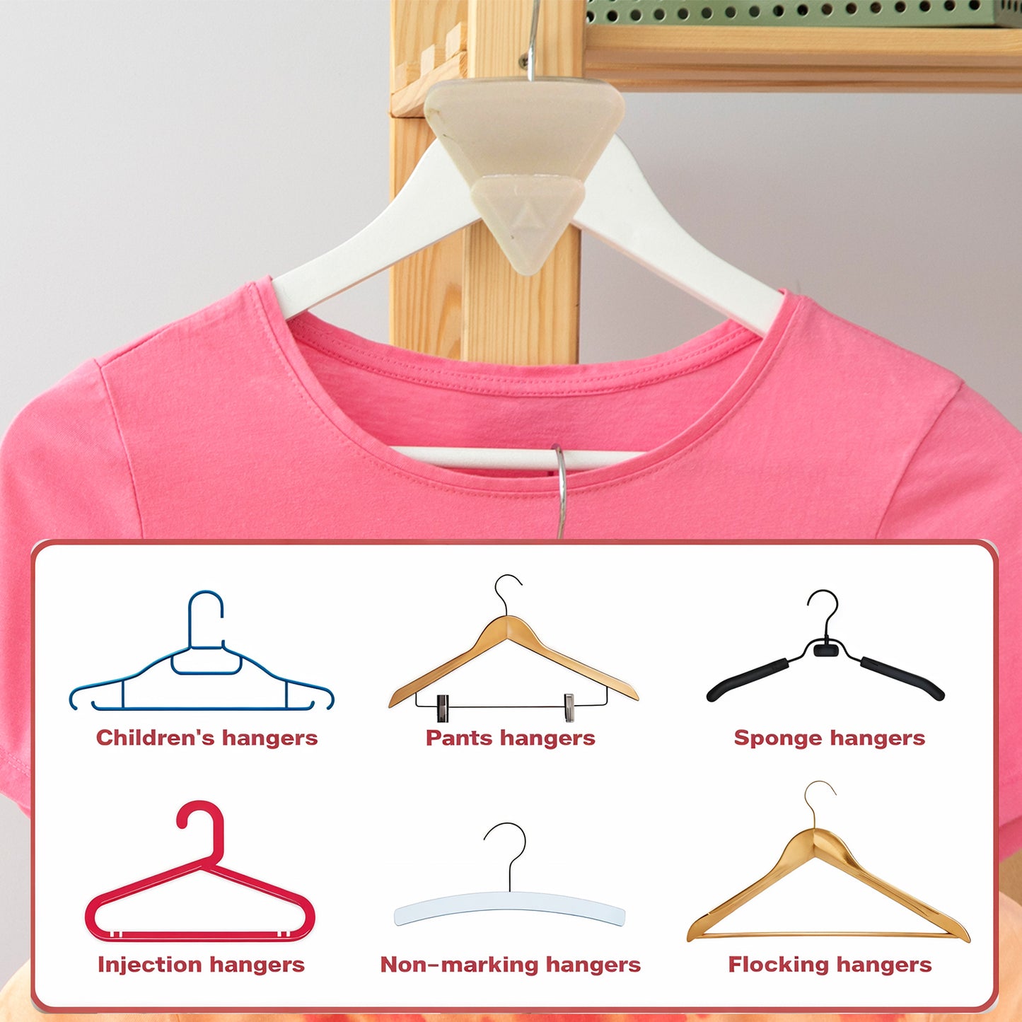 Multi-functional Plastic Triangle Hanger Connector Hooks 5 Pcs Set - Happy Price - Image 3