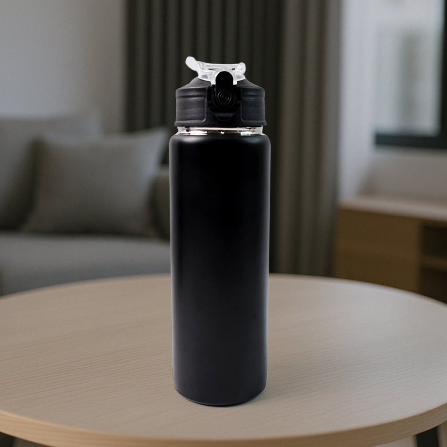 Stainless Steel Sports Water Bottle (Approx 500ml) - Happy Price - Image 7