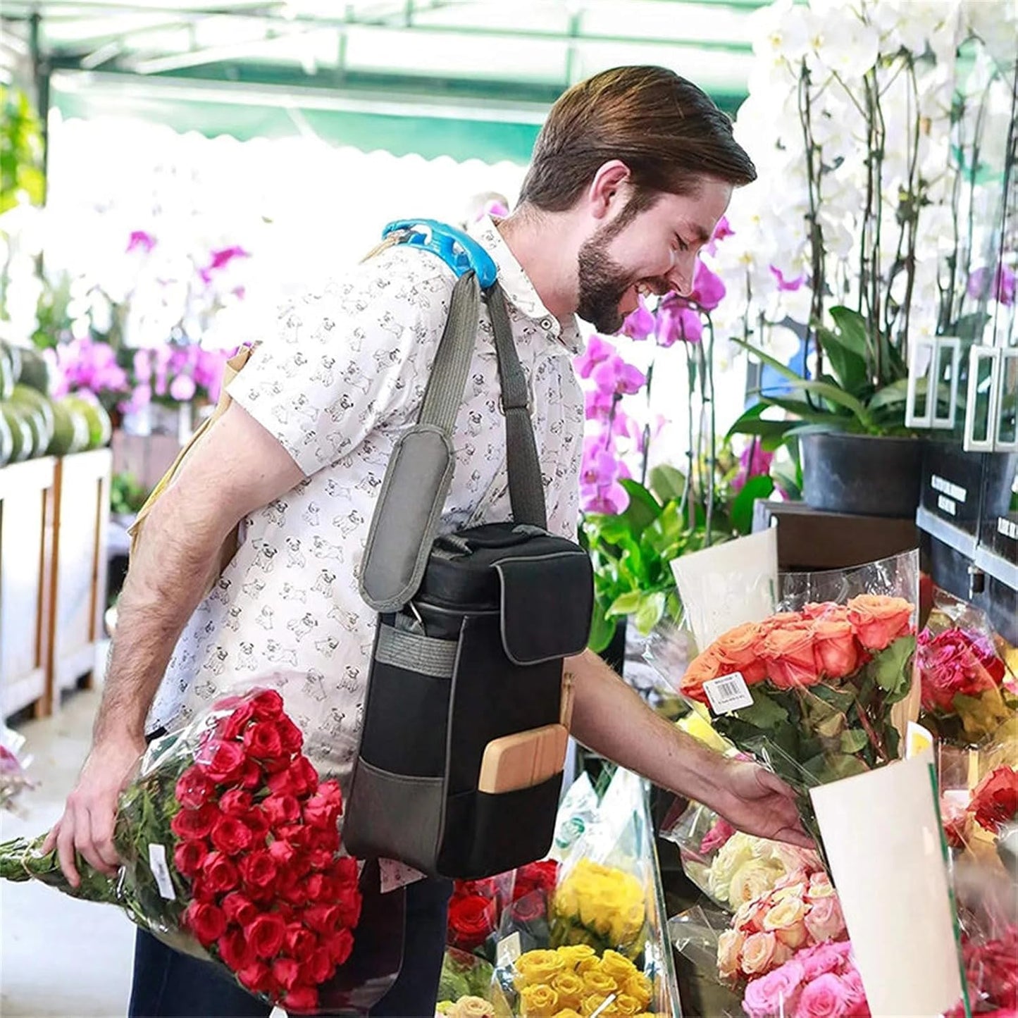 Click  Carry Grocery Bag Holder (1 Pc  Multi Color) - Happy Price - Image 3