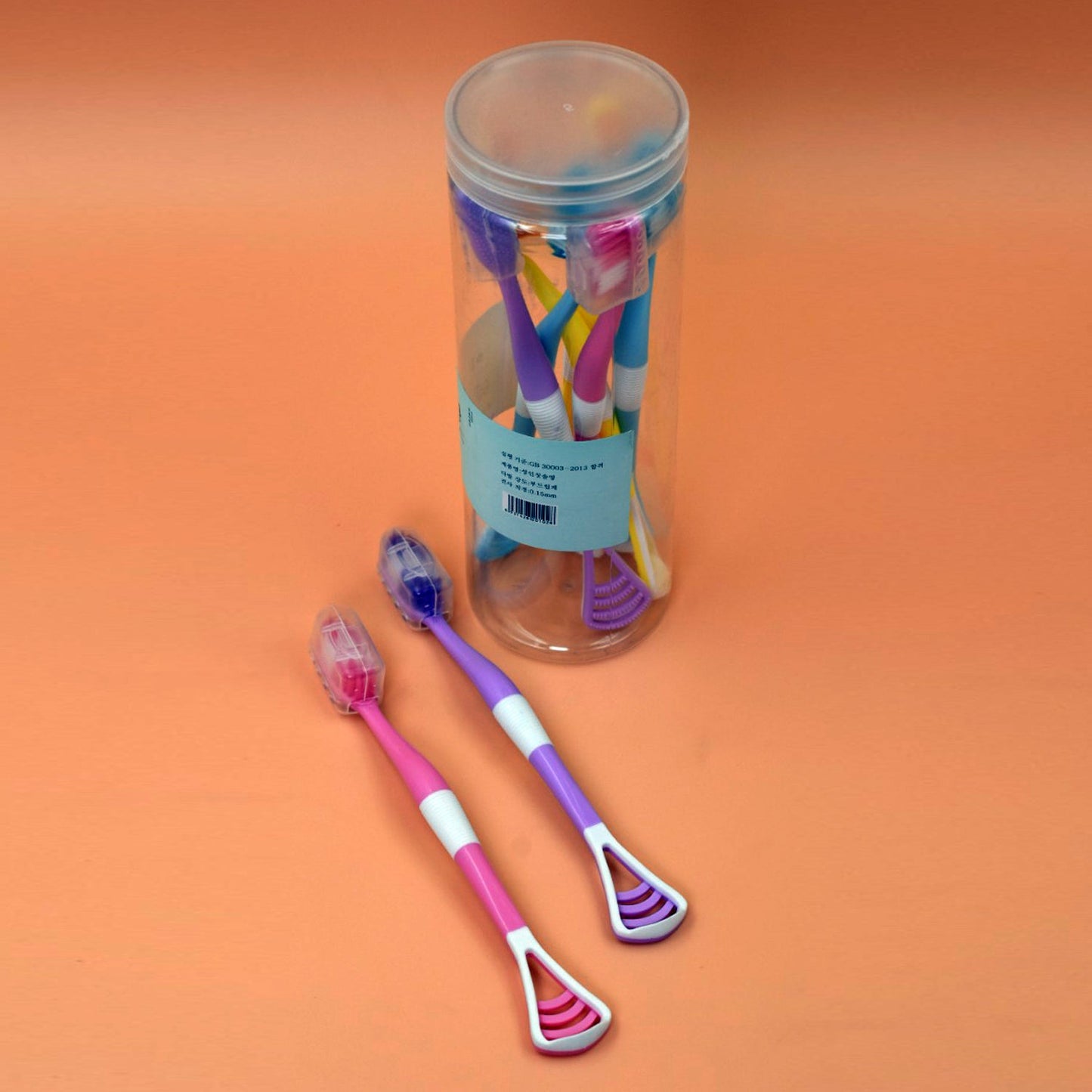 8 Pc 2 In 1 Toothbrush Case Widely Used In All Types Of Bathroom Places For Holding And Storing Toothbrushes And Toothpastes Of All Types Of Family Members Etc. - Happy Price - Image 5