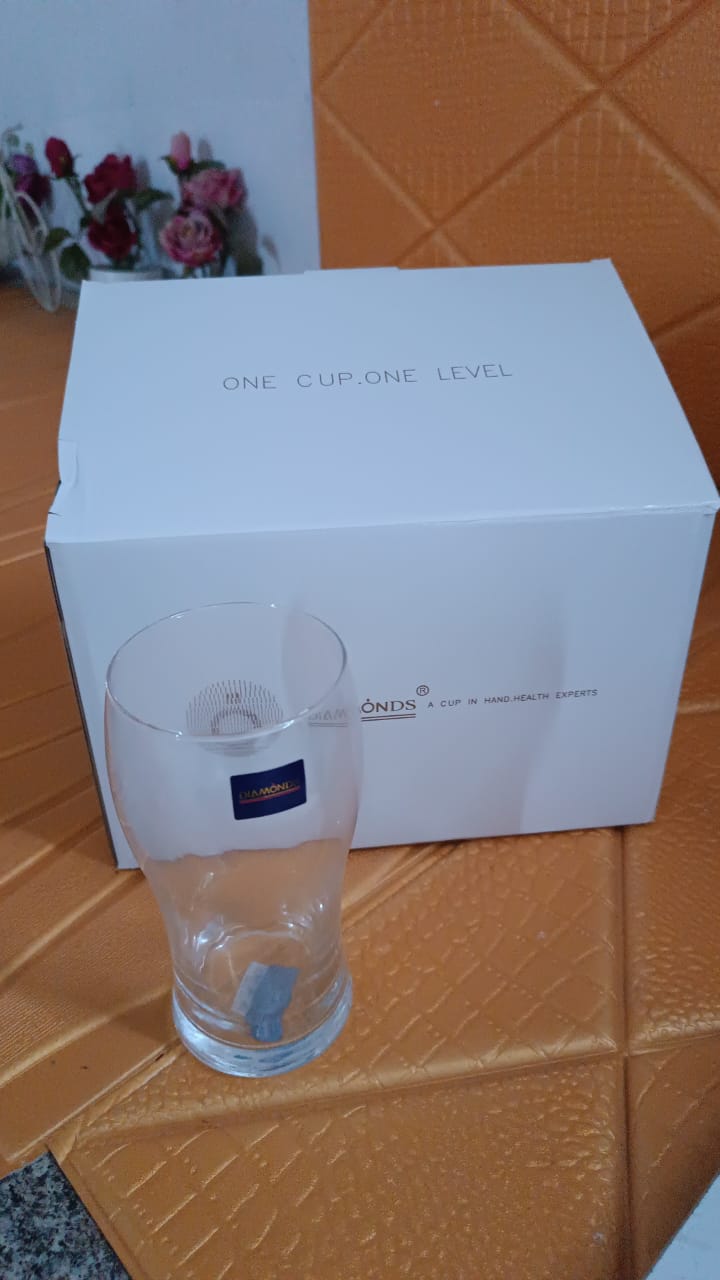 Juice Water Glass Tumbler Pure Glass (6 Pcs Set) - Happy Price - Image 7