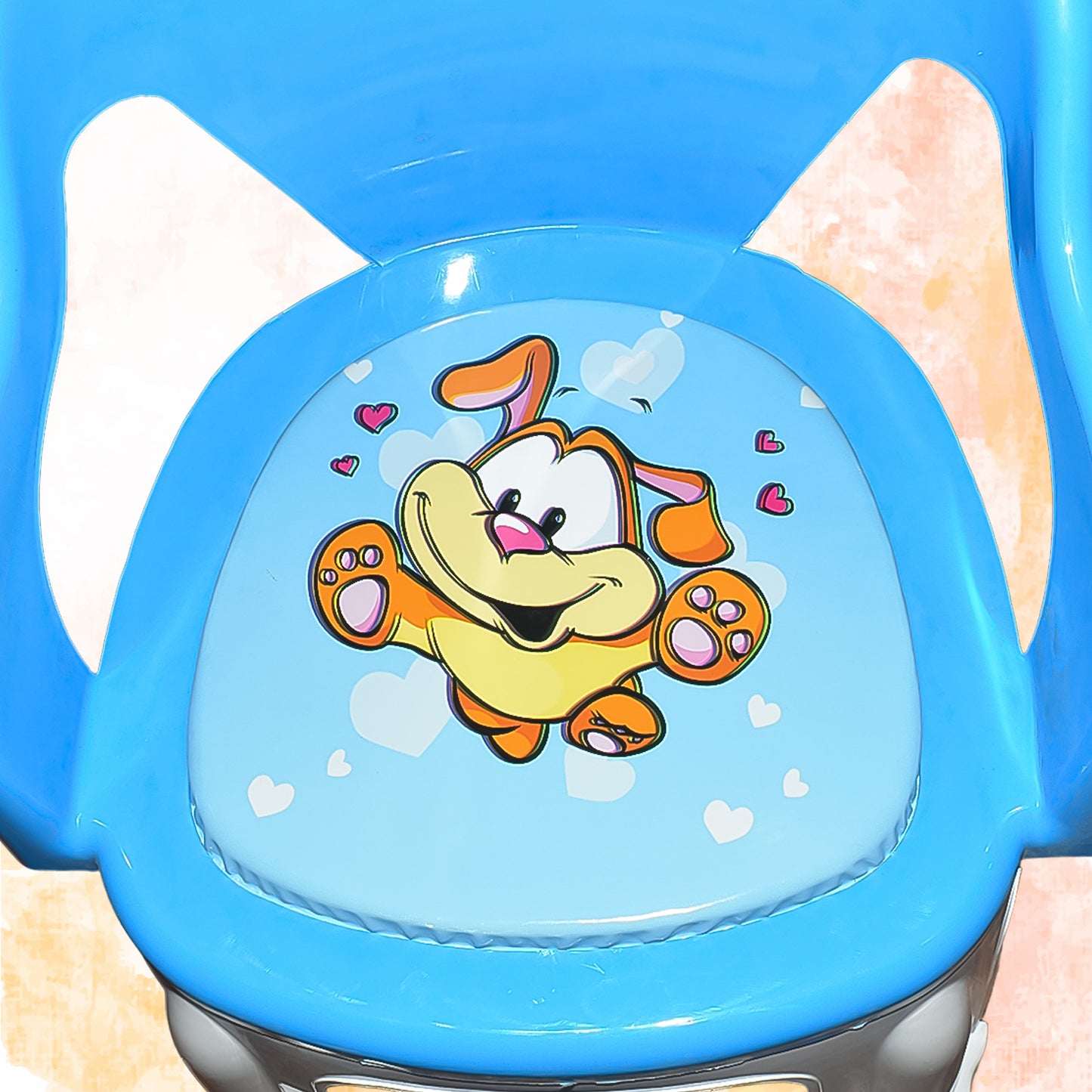Plastic Multipurpose Strong And Durable Baby Chair With Cushion Base (1 Pc) - Happy Price - Image 4