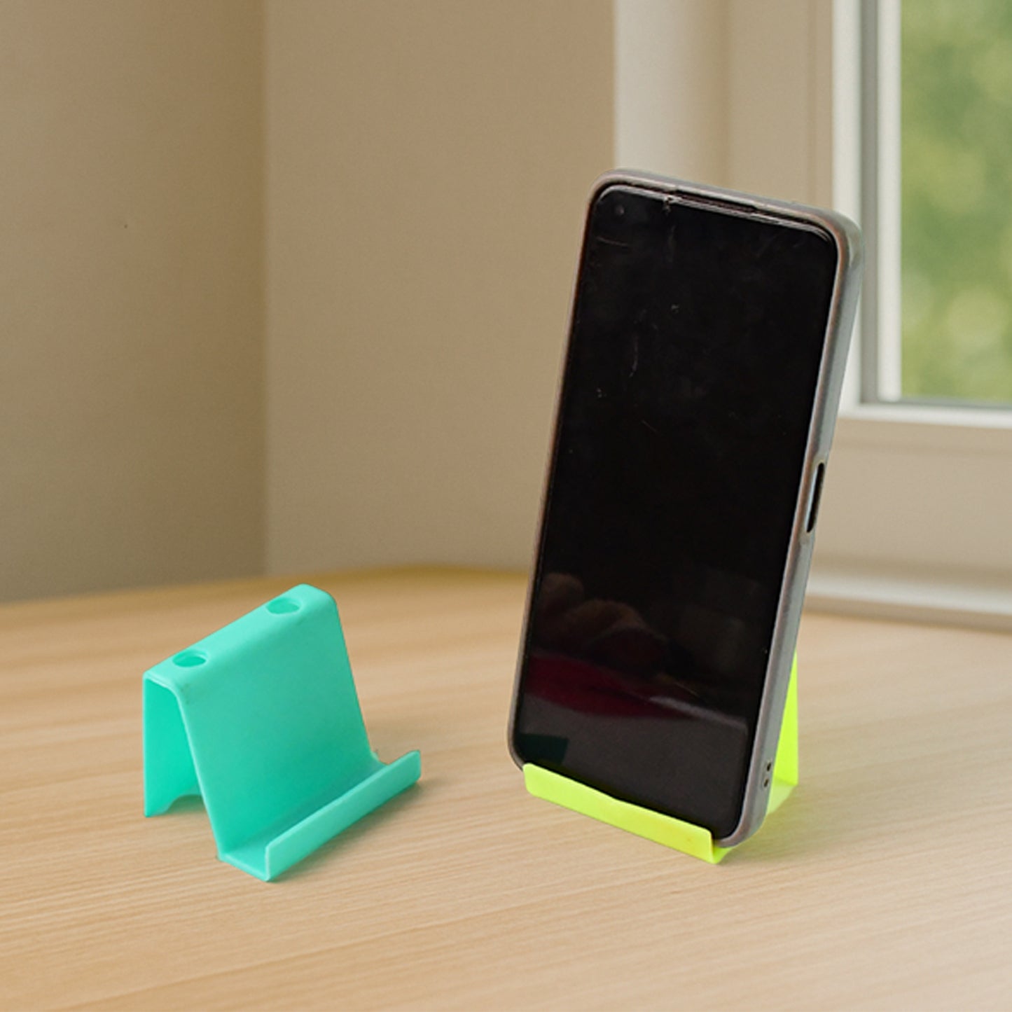 2 Pc Mobile Phone Stand & Pen Holder Set - Desk Organizer - Happy Price - Image 3