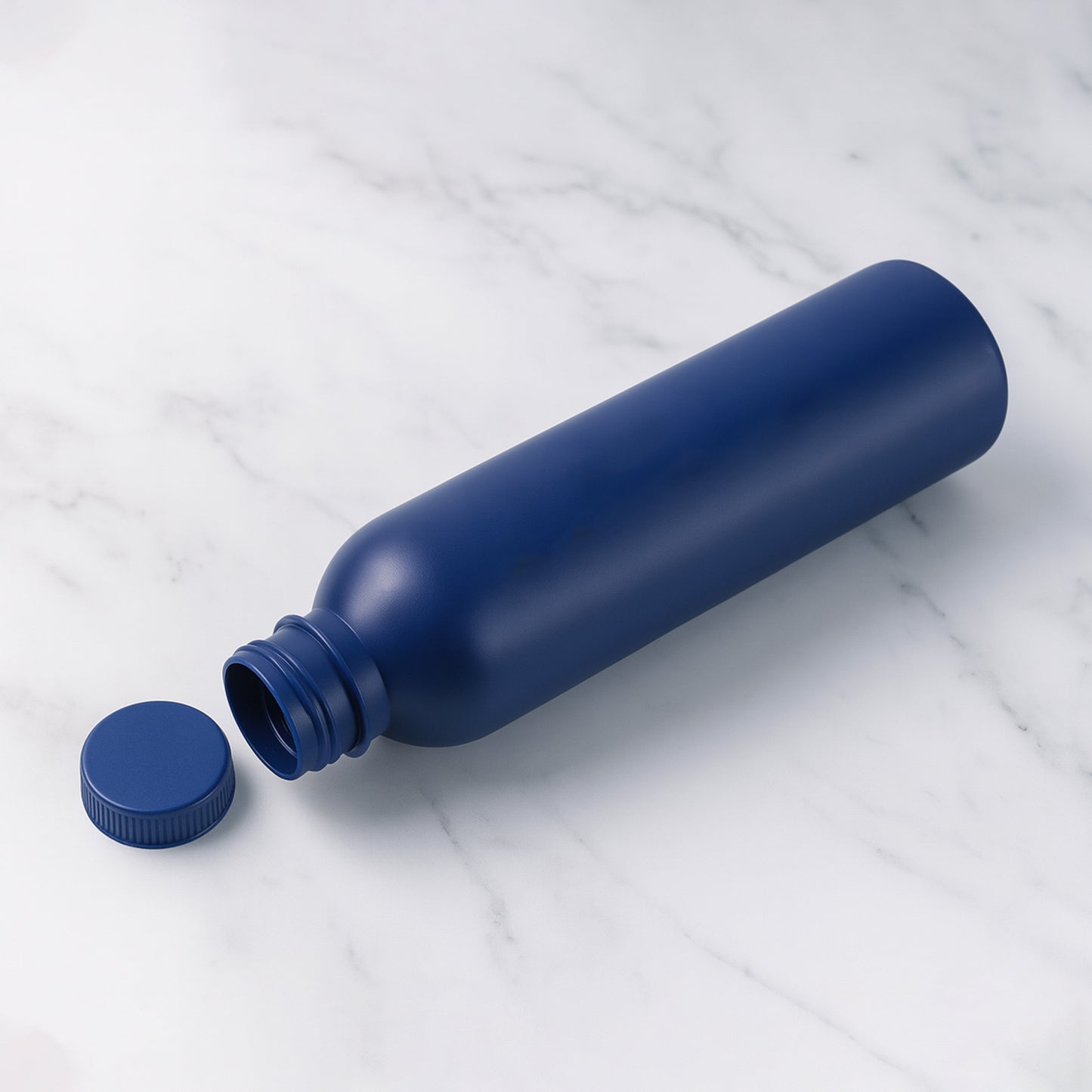 Premium Reusable Water Bottle With Screw Cap (500ml  1 Pc) - Happy Price - Image 2