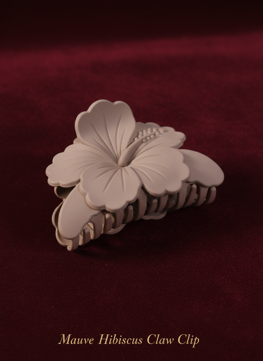 Hair Clip & Earring Mixed Combo (7 Pieces) – Claw Clips, Daisy Clips & Crystal Drop Earrings