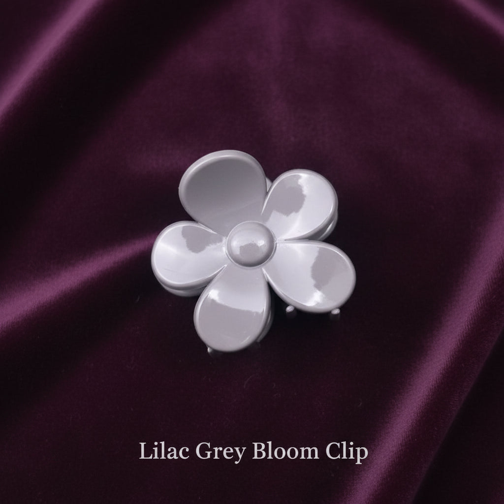 7-Piece Flower Hair Claw Clip Set – Daisy, Plumeria & Floral Designs