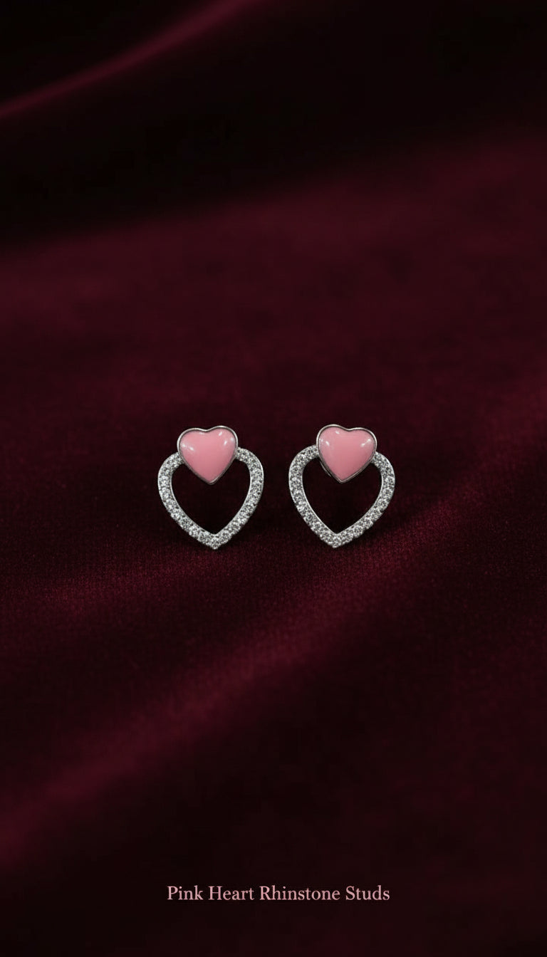 5-Pair Stud Earrings Combo - Pearl, Rhinestone & Floral Designs