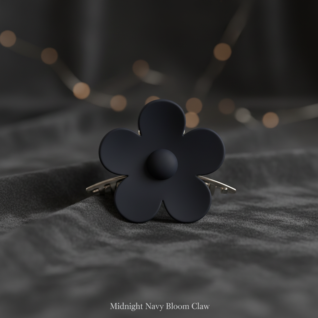Floral Hair Claw Clips (Set of 6) – Daisy & Blossom Multicolor Clutchers