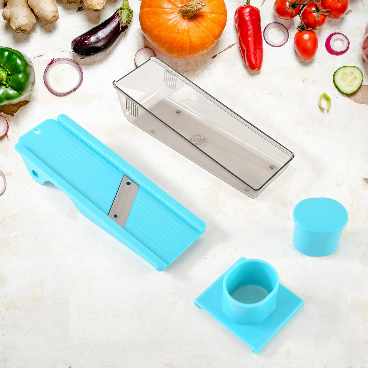 2-in-1 Multipurpose Vegetable  Dry Fruit Slicer (1 Pc) - Happy Price - Image 5