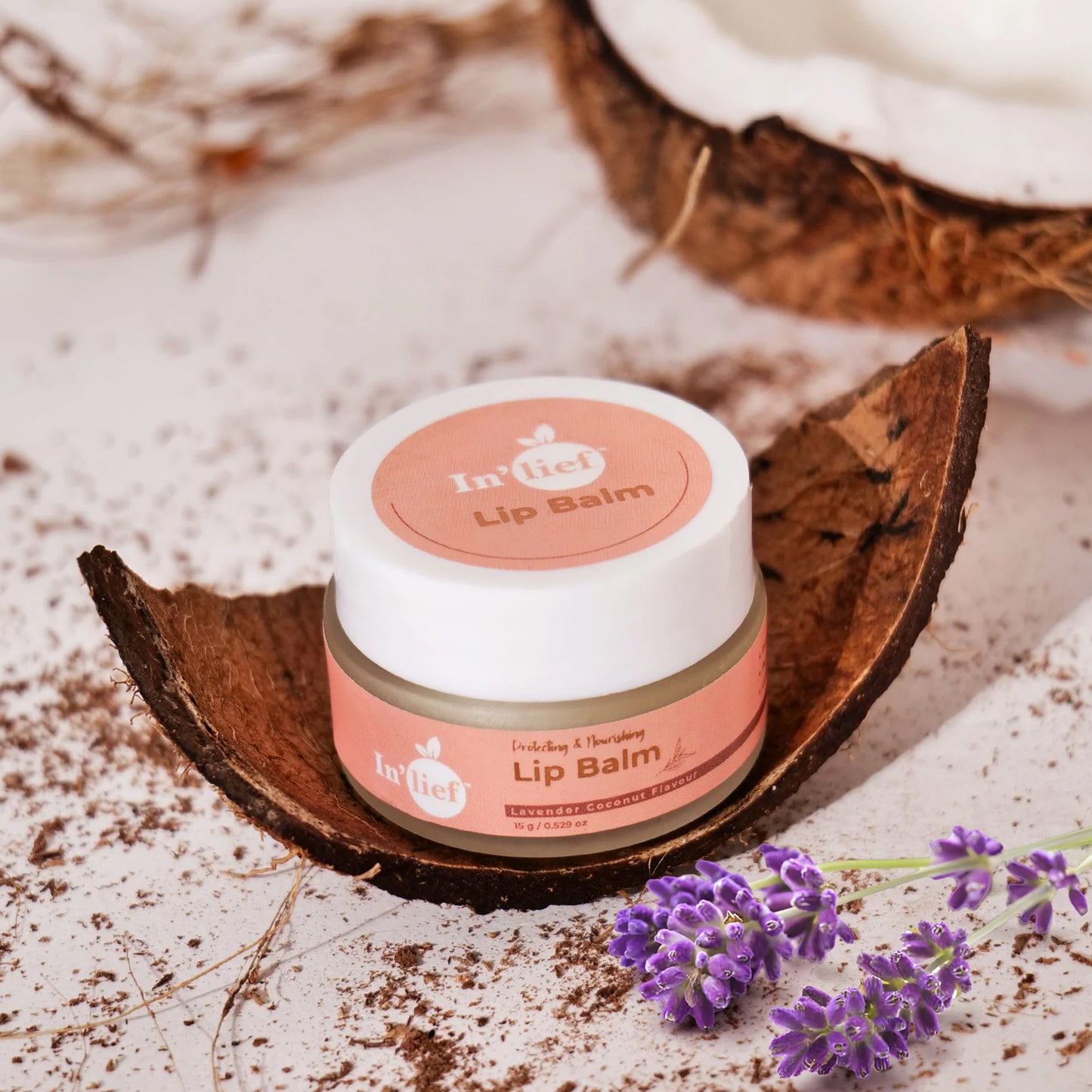 Inlief Nourishing Lip Balm 15gm for Soft, Hydrated Lips