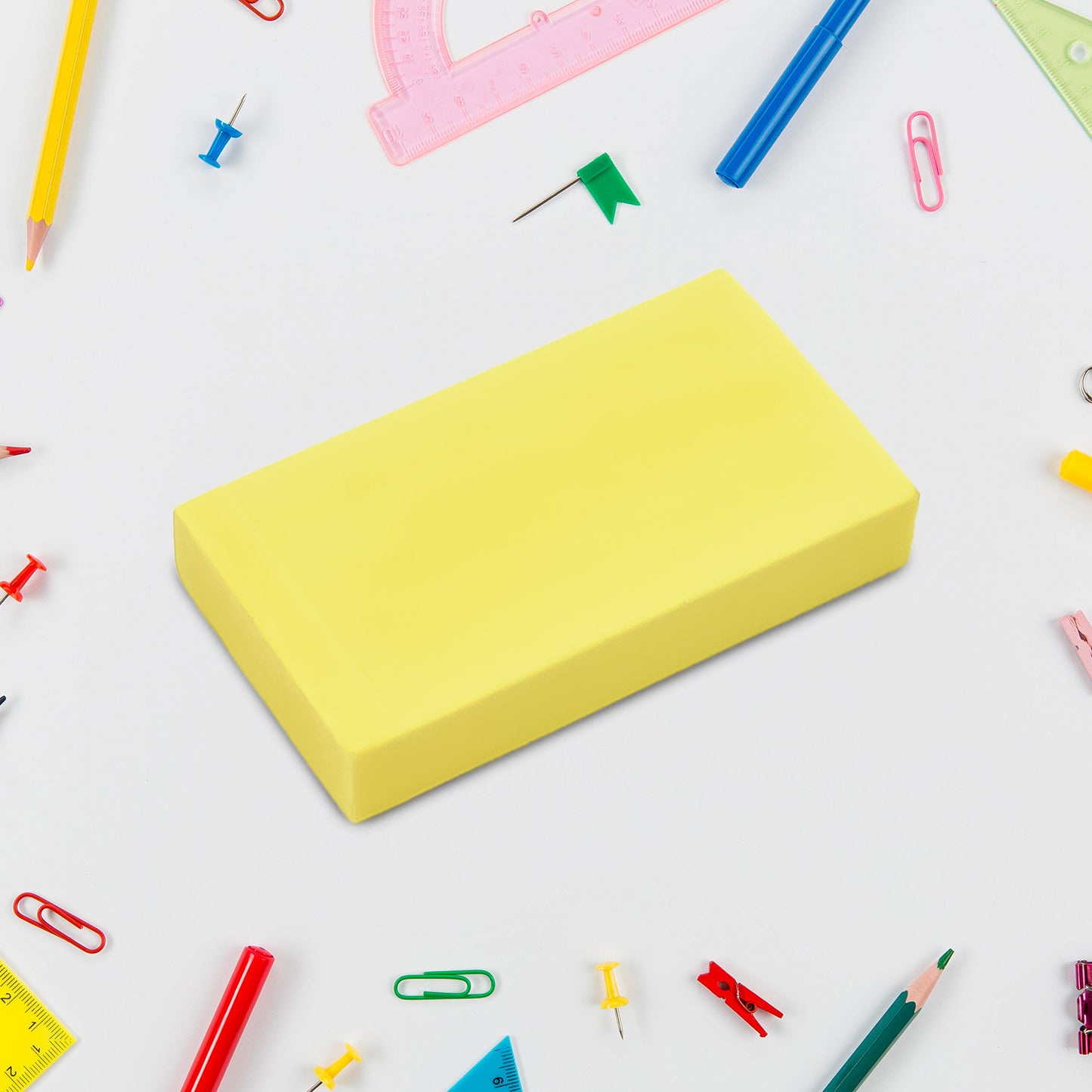 Fancy  Stylish Eraser (1 Pc  Mix Design) - Happy Price - Image 2