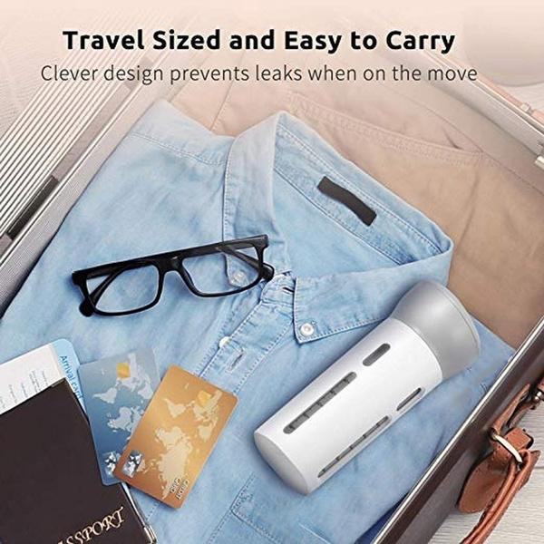 4 In 1 Travel Dispenser Bottle Set Travel Refillable Cosmetic Containers Set - Happy Price - Image 2