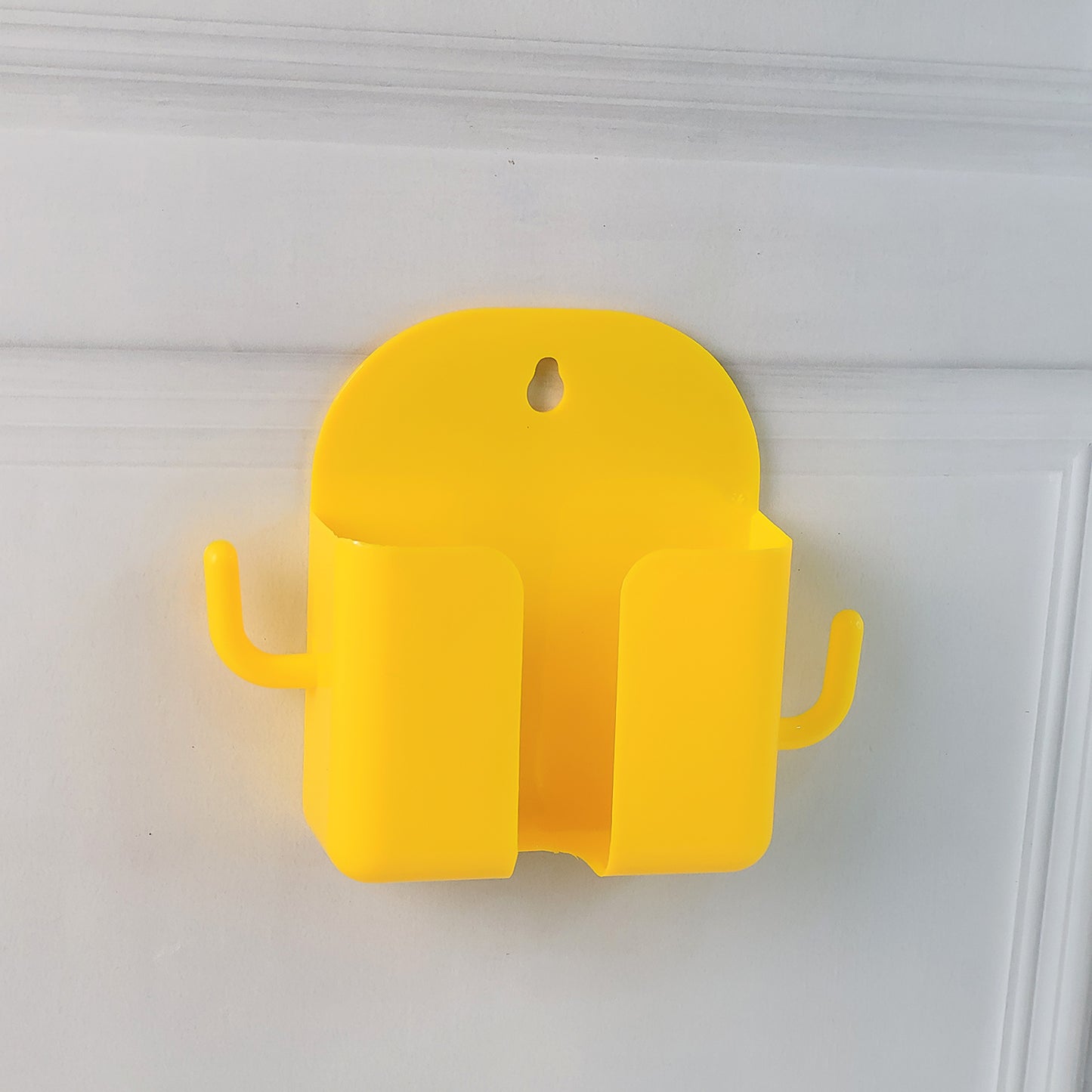 Orange Wall Mount Mobile Holder with Hook - 1 Pc