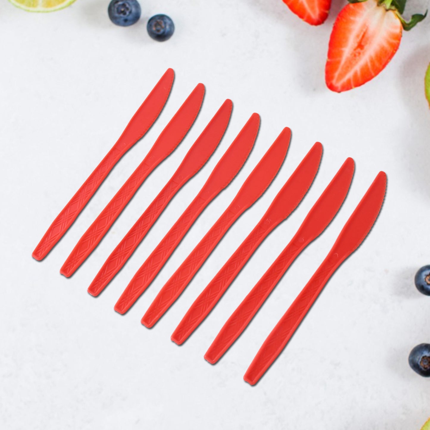 Durable Plastic Knives (8 Pc) - Happy Price - Image 4