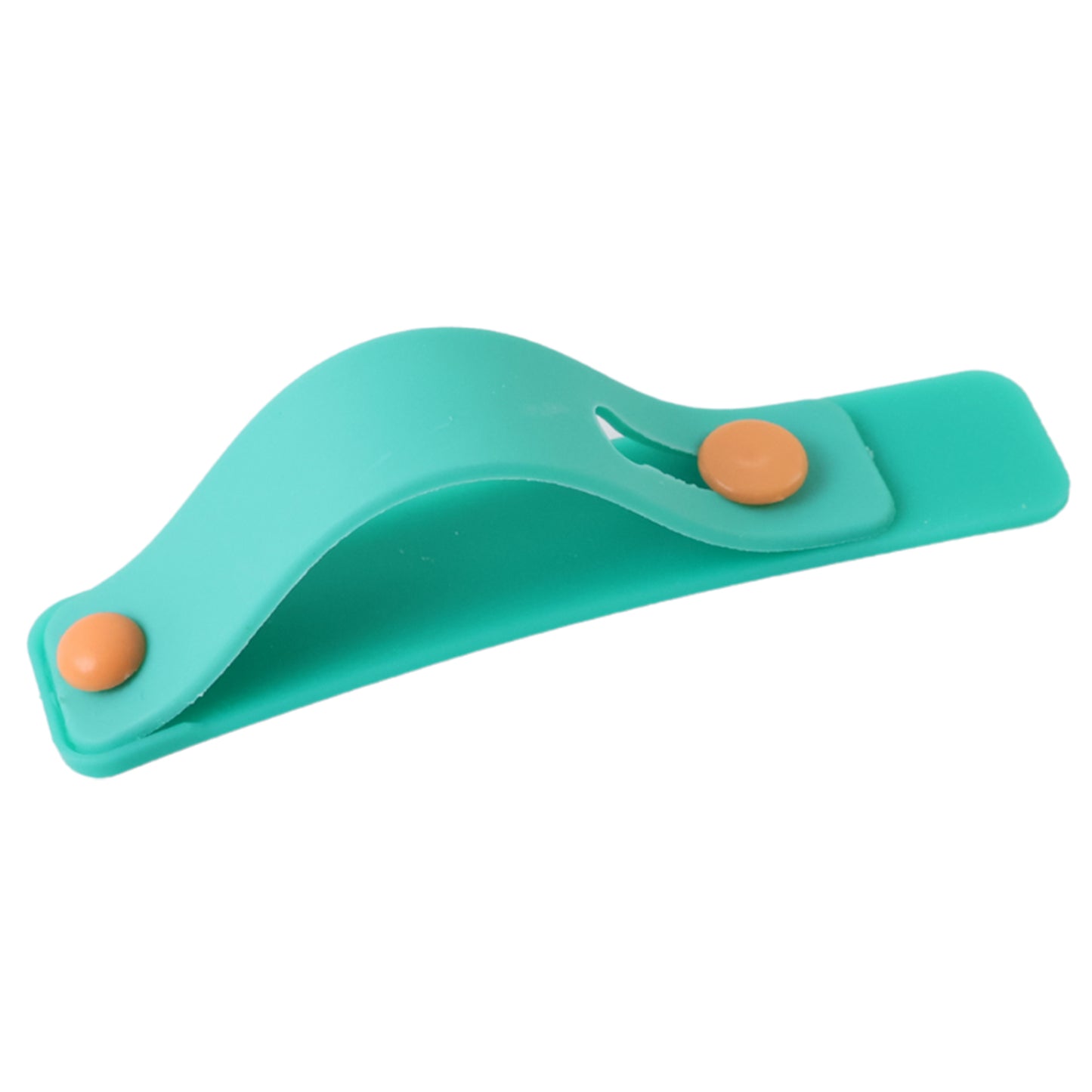 Teal Green Phone Loop Finger Holder Phone Grip Straps Silicone Phone Finger Strap (1 Pc) - Happy Price - Image 2