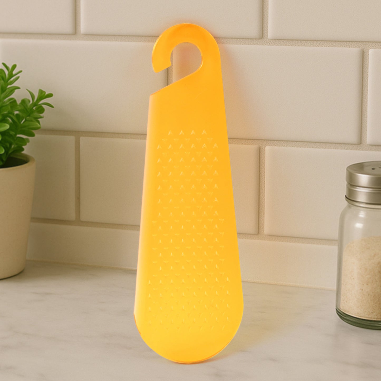 Multipurpose Garlic And Ginger Grater Peeler Tool With Hanging Hook  1 Pc - Happy Price - Image 3