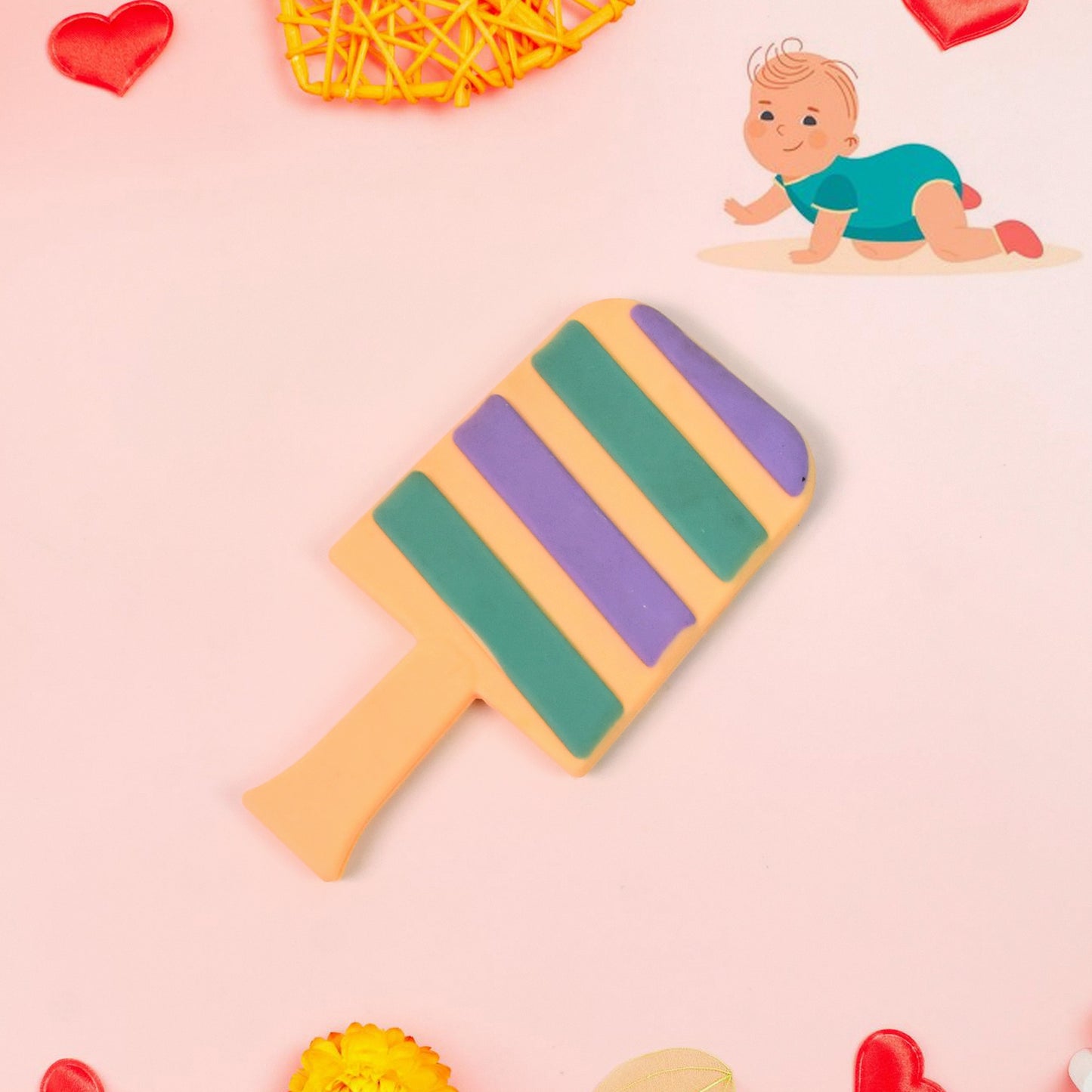 Silicone Candy Shape Teether For Baby (1 Pc) - Happy Price - Image 3