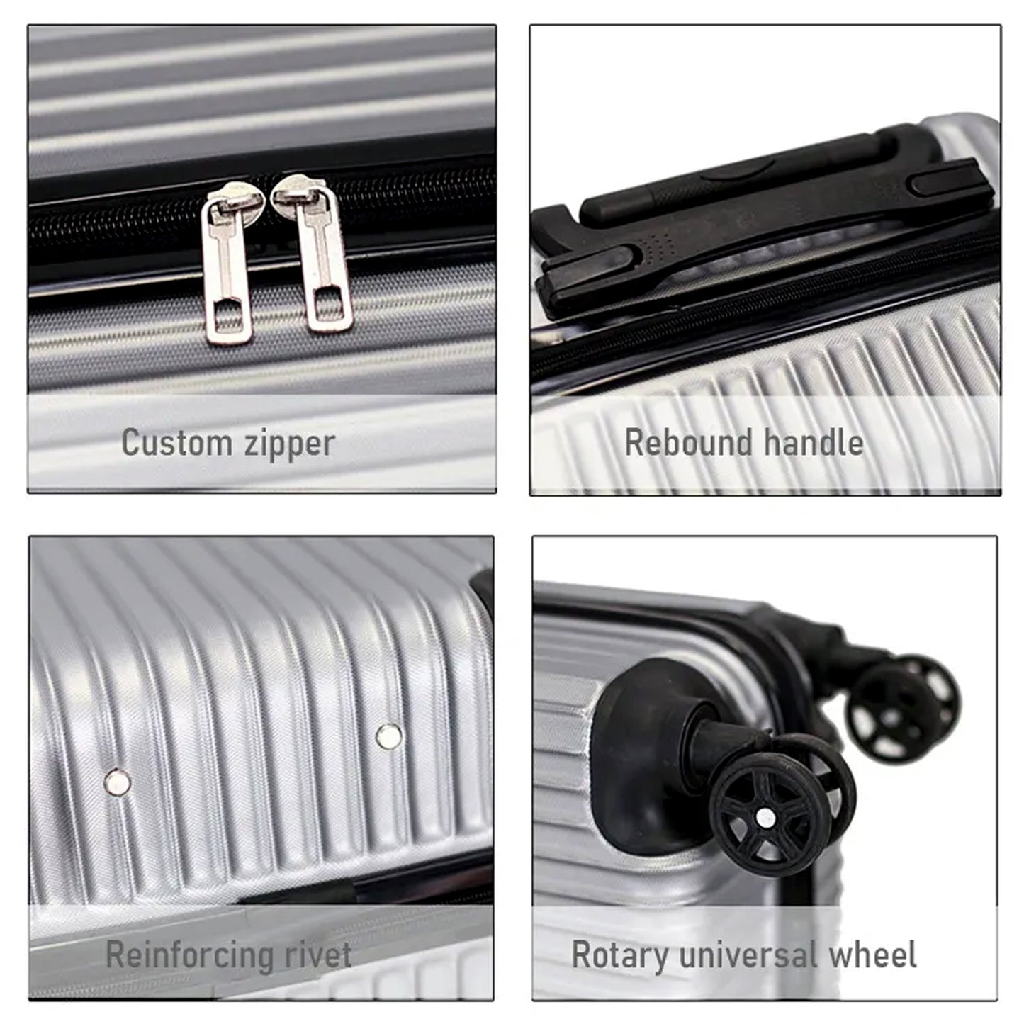 Trolley Bag Big And Small Suitcase Bag For Men  Women Use Bag ( Set Of 2 ) - Happy Price - Image 6
