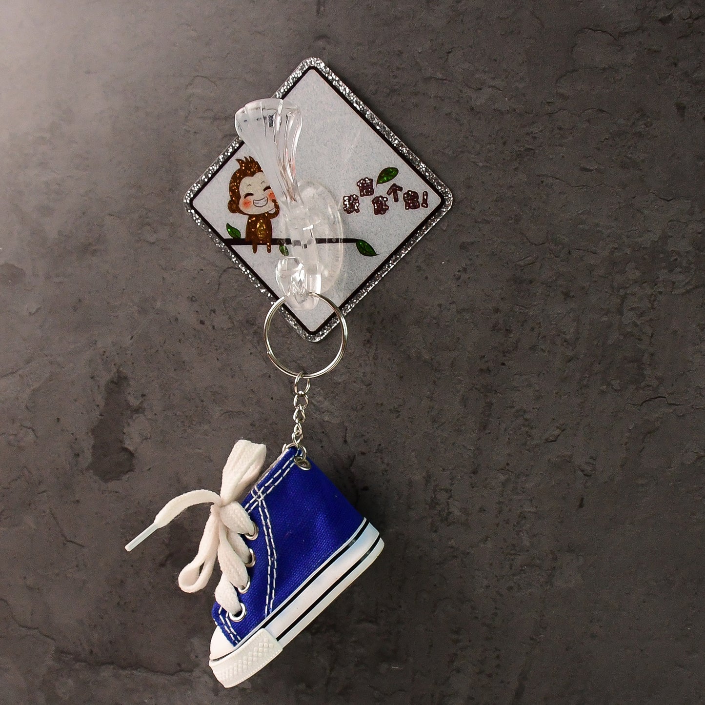 Cute Cartoon Print Transparent Wall Hook With Self-adhesive Back (1 Pc) - Happy Price - Image 6