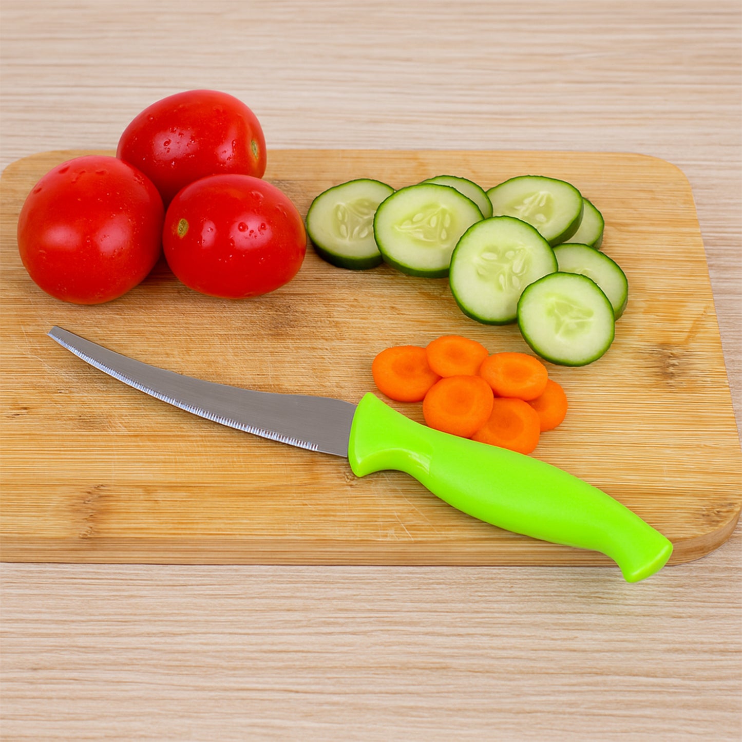 Premium Quality Multipurpose Kitchen Knife With Soft Ergonomic Handle (1 Pc) - Happy Price - Image 4