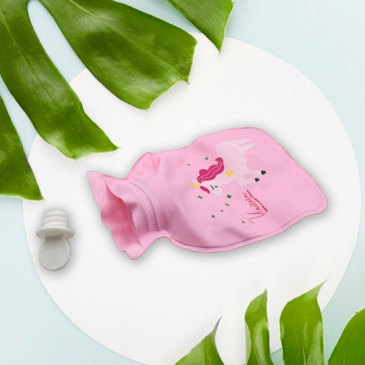 Mix Design Printed Small Hot Water Bag  For Pain Relief Neck Shoulder Pain And Hand Feet Warmer Menstrual Cramps Hot And Cold Therapy Leak Proof Pad (1 Pc) - Happy Price - Image 1