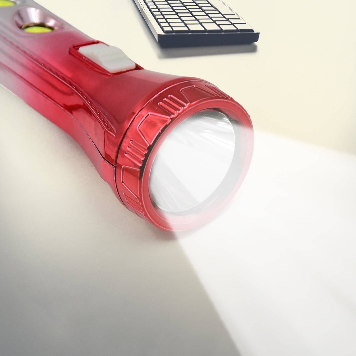 Multi Functional 3 Led Torchlight  Flashlight (1 Pc) - Happy Price - Image 5
