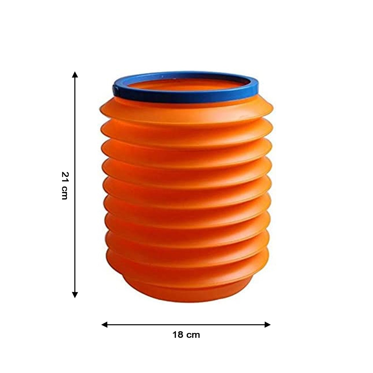 r  Foldable Storage Bucket  Water Container  Dustbin Multiuse Bucket For Home  Car  Kitchen Use Bucket - Happy Price - Image 7