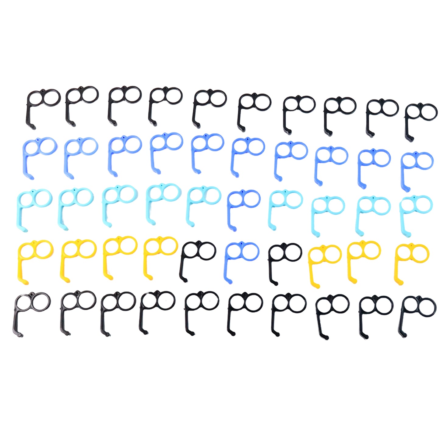 Plastic Hand Mobile Stand (Mix Color  50 Pc) - Happy Price - Image 7