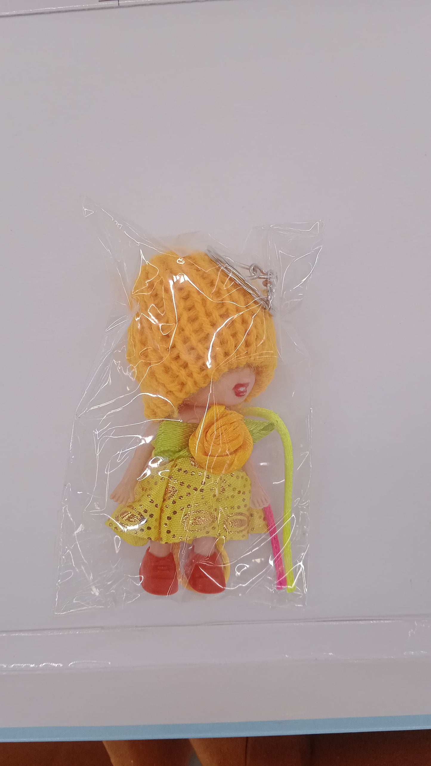 2-in-1 Doll Rakhi & Keychain for Kids | Soft Toy Raksha Bandhan Gift