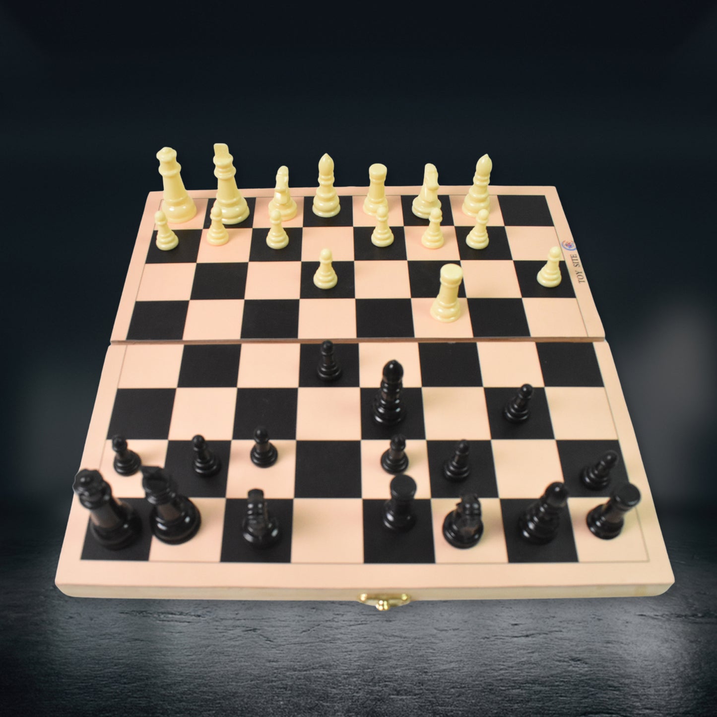 Folding Wooden Chess Board Set (30  30 Cm  1 Set) - Happy Price - Image 4