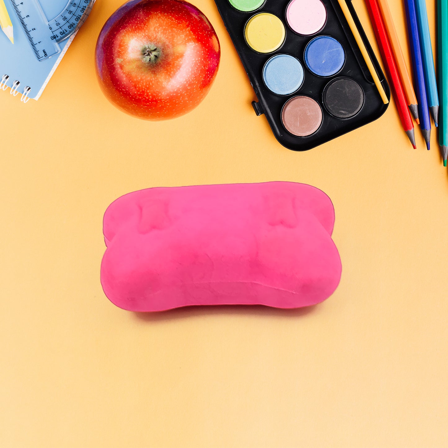 Bone Erasers Cartoon Erasers Pencil Eraser (1 Pc  Mix Colour) - Happy Price - Image 2