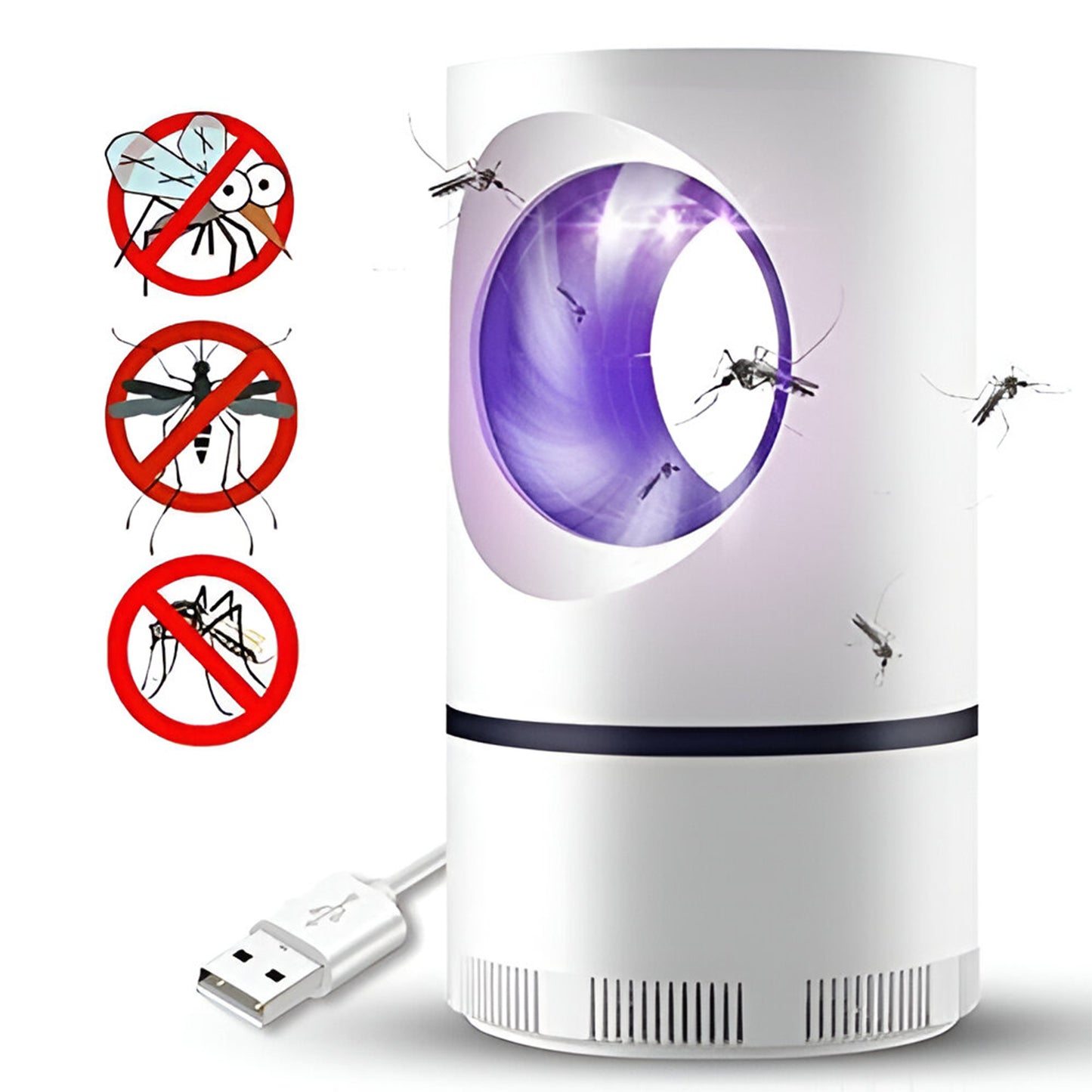 Electronic Led Mosquito Killer Lamps Machine For Home Insect Killer Electric Powered Machine Eco-friendly Baby Freezer Household Bin Display Rack - Happy Price - Image 4