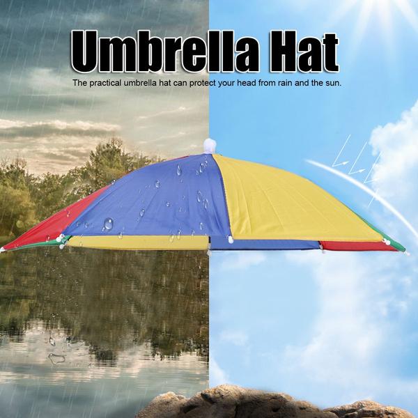 Hands Free Umbrella Hat To Protect From Sun  Rain - Happy Price - Image 3