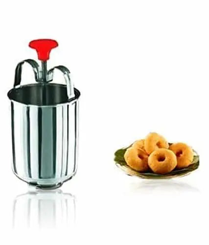 Stainless Steel Medu Vada And Donut Maker For Perfectly Shaped And Crispy Vada Maker - Happy Price - Image 3