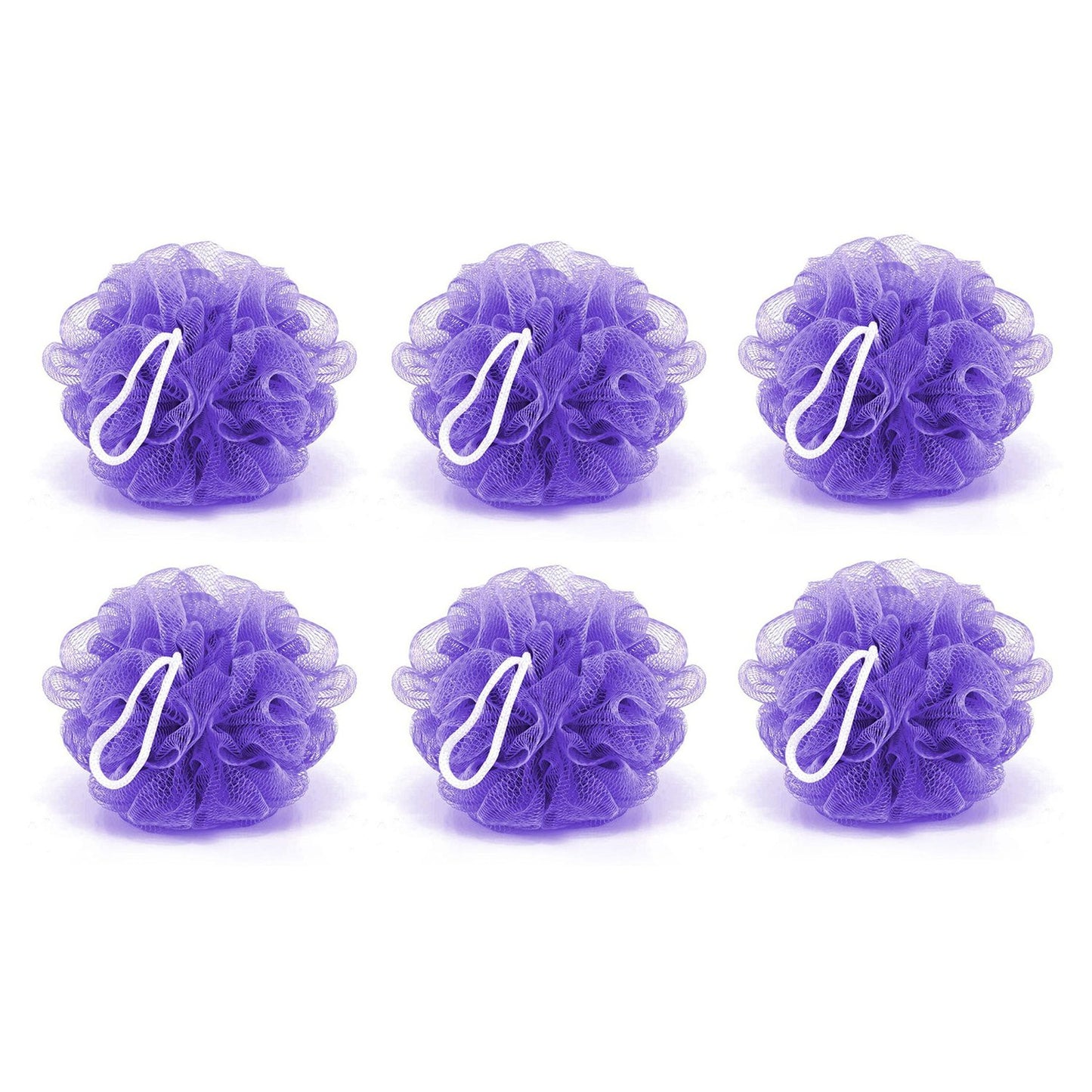 Bath Shower Loofah Sponge Pouf Body Scrubber (Pack Of 6pcs) - Happy Price - Image 7