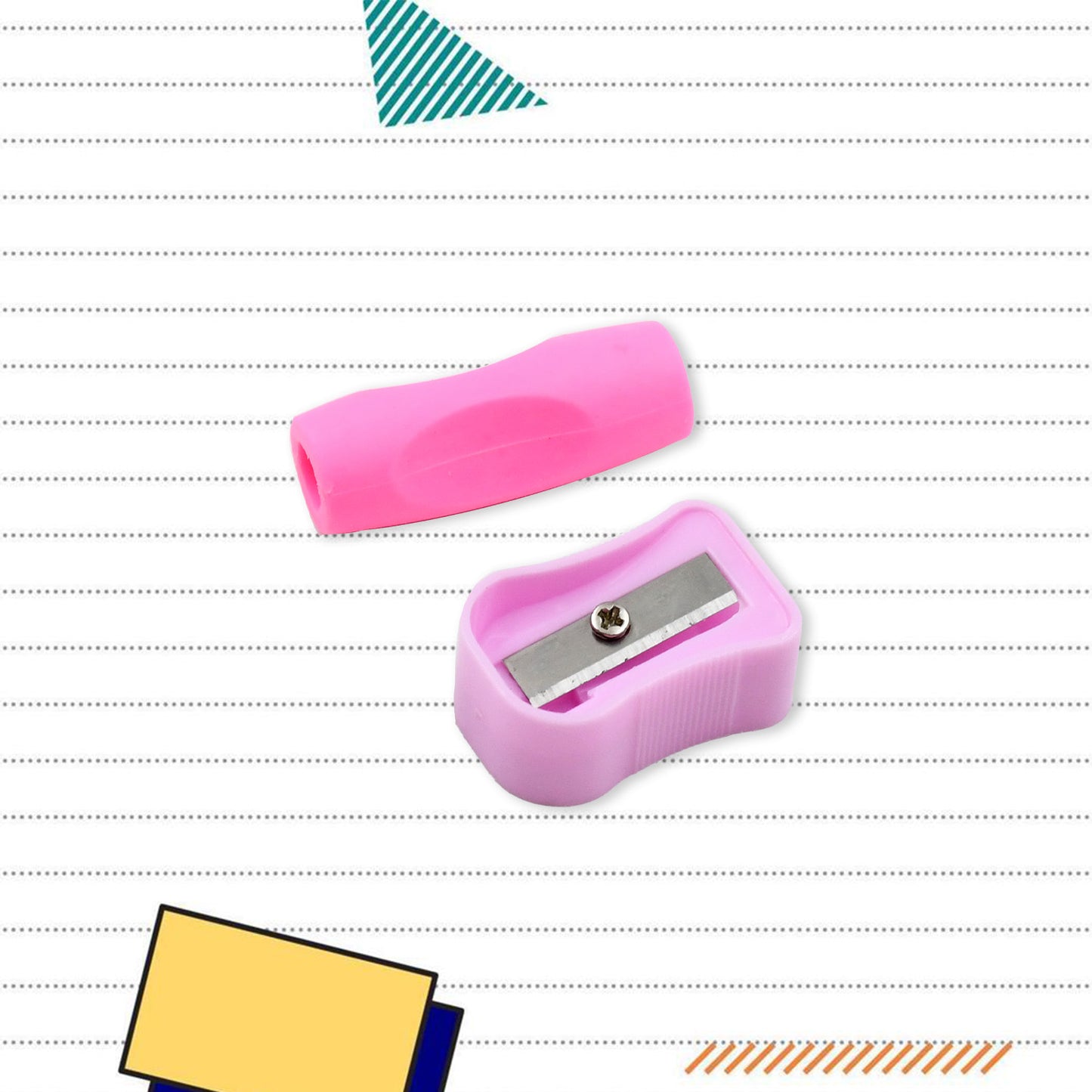 Cute Rabbit Bear Drawing Graphite Writing Pencil Set With Pencil Sharpener  Eraser Pencil And Eraser Set With Eraser For Kids For Girls Fancy School Stationary Birthday Party Return Gift (14 Pc Set) - Happy Price - Image 3