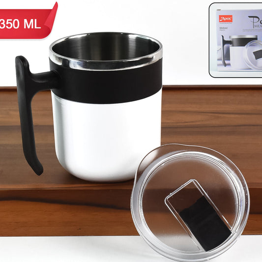 Apex Stainless Steel Pop Inner Mug  350 Ml Approx Capacity (1 Pc) - Happy Price - Image 1
