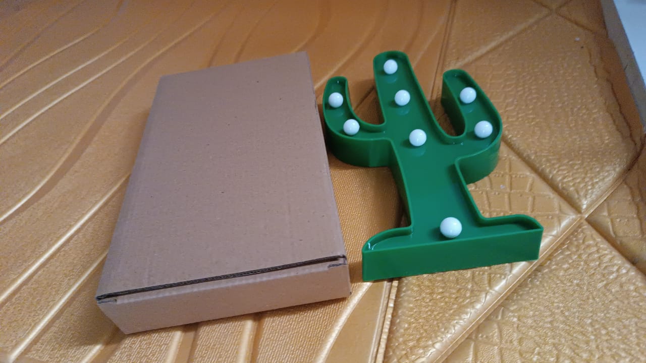 Led Cactus Light Led Desk Lamp Led Table Lamp (1 Pc  Battery Not Included) - Happy Price - Image 7