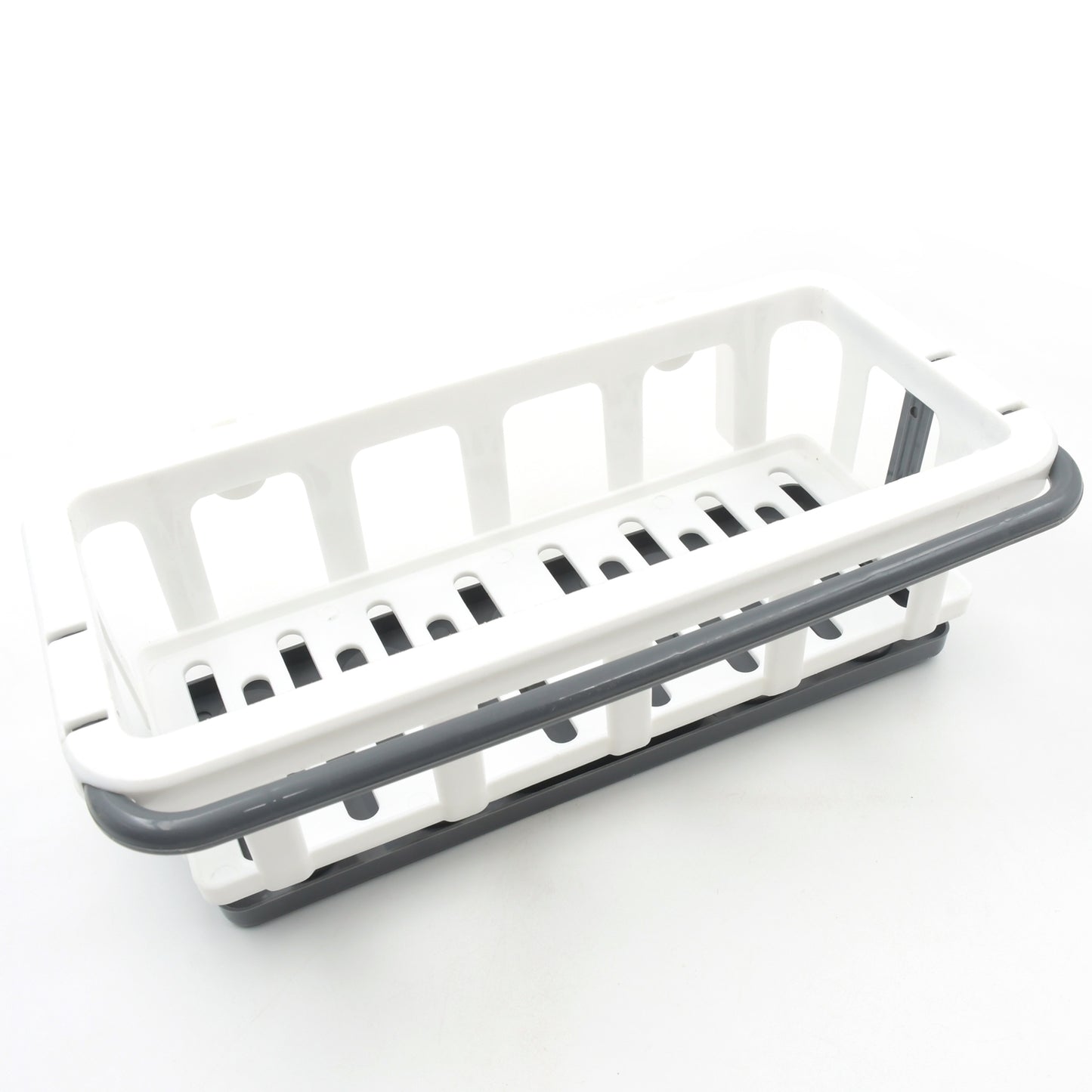 Multipurpose Platic Hanging Drain Rack Retractable Sponge Storage Hanging Rack With Adhesive Hook For Kitchen And Bathroom Dishcloth Holders Basket Drying Tray Organizer - Happy Price - Image 3